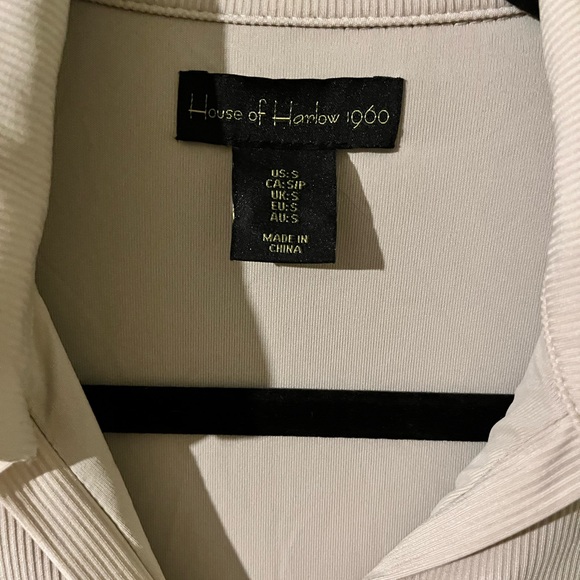 House of Harlow 1960 Tan Ribbed Bodysuit - Picture 3 of 6